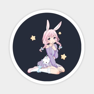 Anime Bunny Girl Magnet